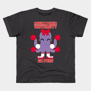 Miskatonic University Cheerleader Kids T-Shirt